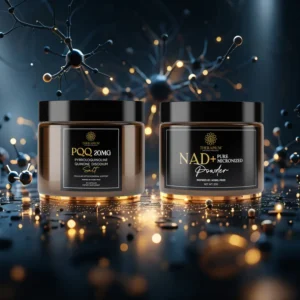 THERAPIUM™ Brain & Energy Duo – NAD+ 10g + PQQ 30 Capsules