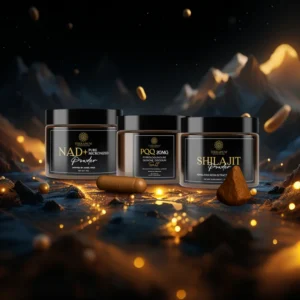 THERAPIUM™ Cellular Reset Stack – NAD+ 10g + PQQ + Shilajit